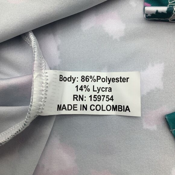 The Bubble Womens Birch 1/4 Zip Polo Tank Top Green Size‎ Medium NWT - Picture 8 of 10